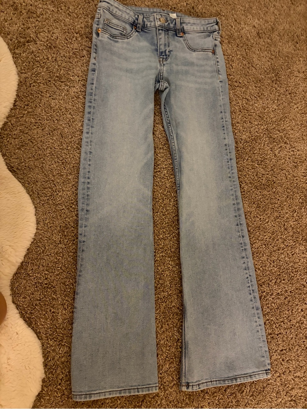 H&M Light Blue Flare Jeans